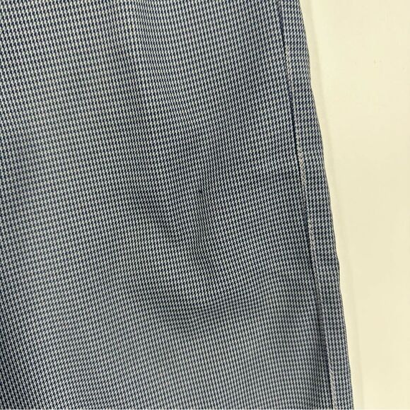 BONOBOS Maide Dark Grey Mini Check Houndstooth Print Slim Golf Pants Sz 32 x 32 - Picture 3 of 10
